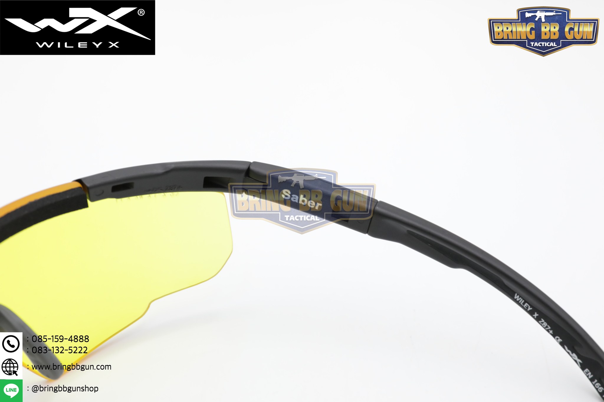 แว่นตากันแดด (แว่นตากันสะเก็ต) ยี่ห้อ WileyX รุ่น Saber Advanced 1Lens (WileyX Saber Advanced)