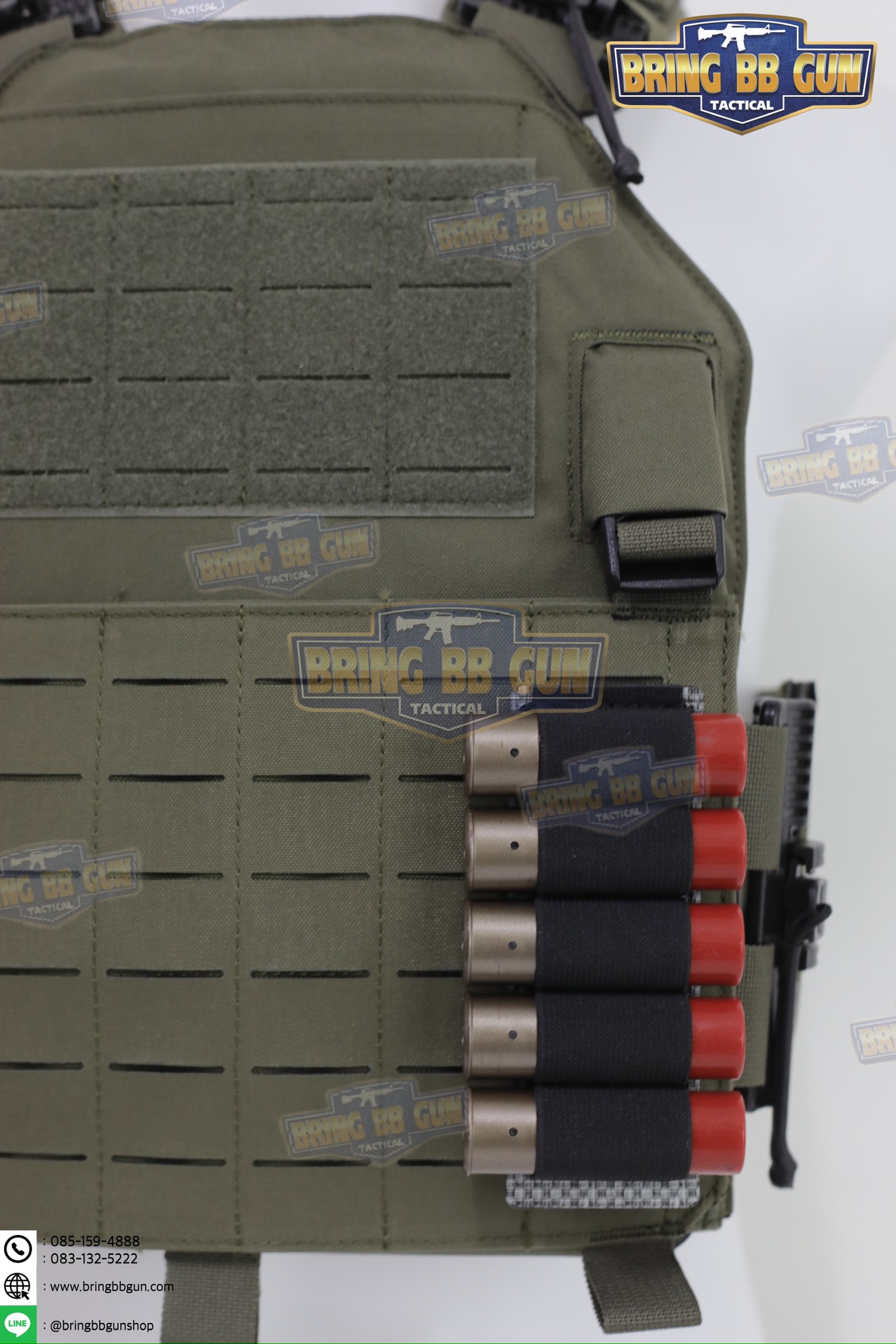 Knight Shotgun Hanging Sticker แผงกระสุนลูกซอง ติดMolle