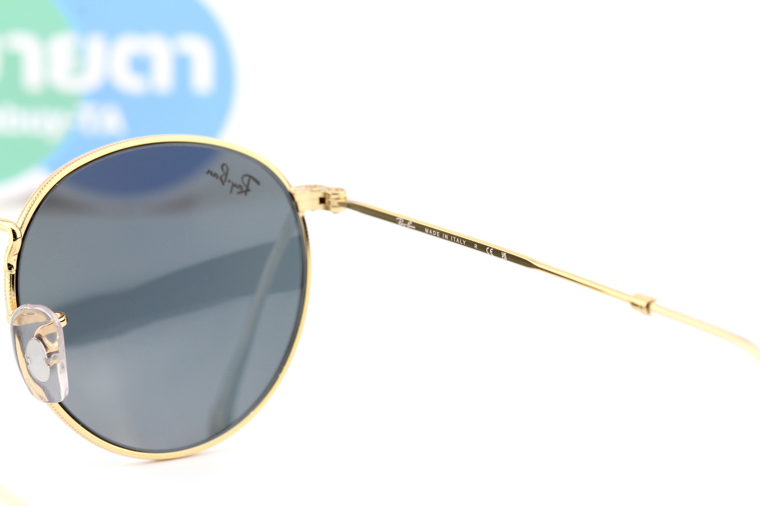 RayBan Round Metal RB3447 9196R5 Legend Gold