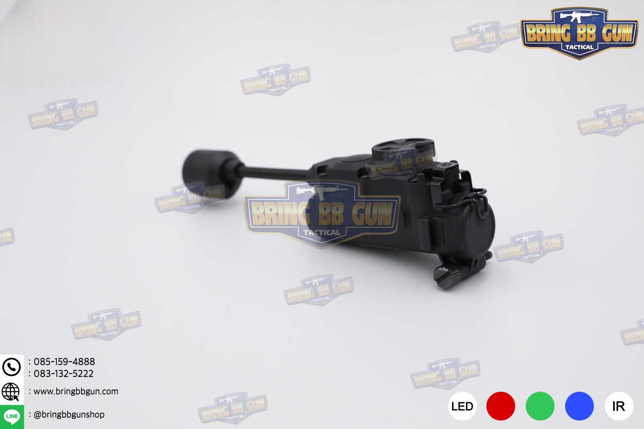 ไฟฉายติดหมวก Sidewinder Stalk (Military Helmet Light System with Flexible Stalk) (ไฟฉายติดหมวกทรงStreamlight)