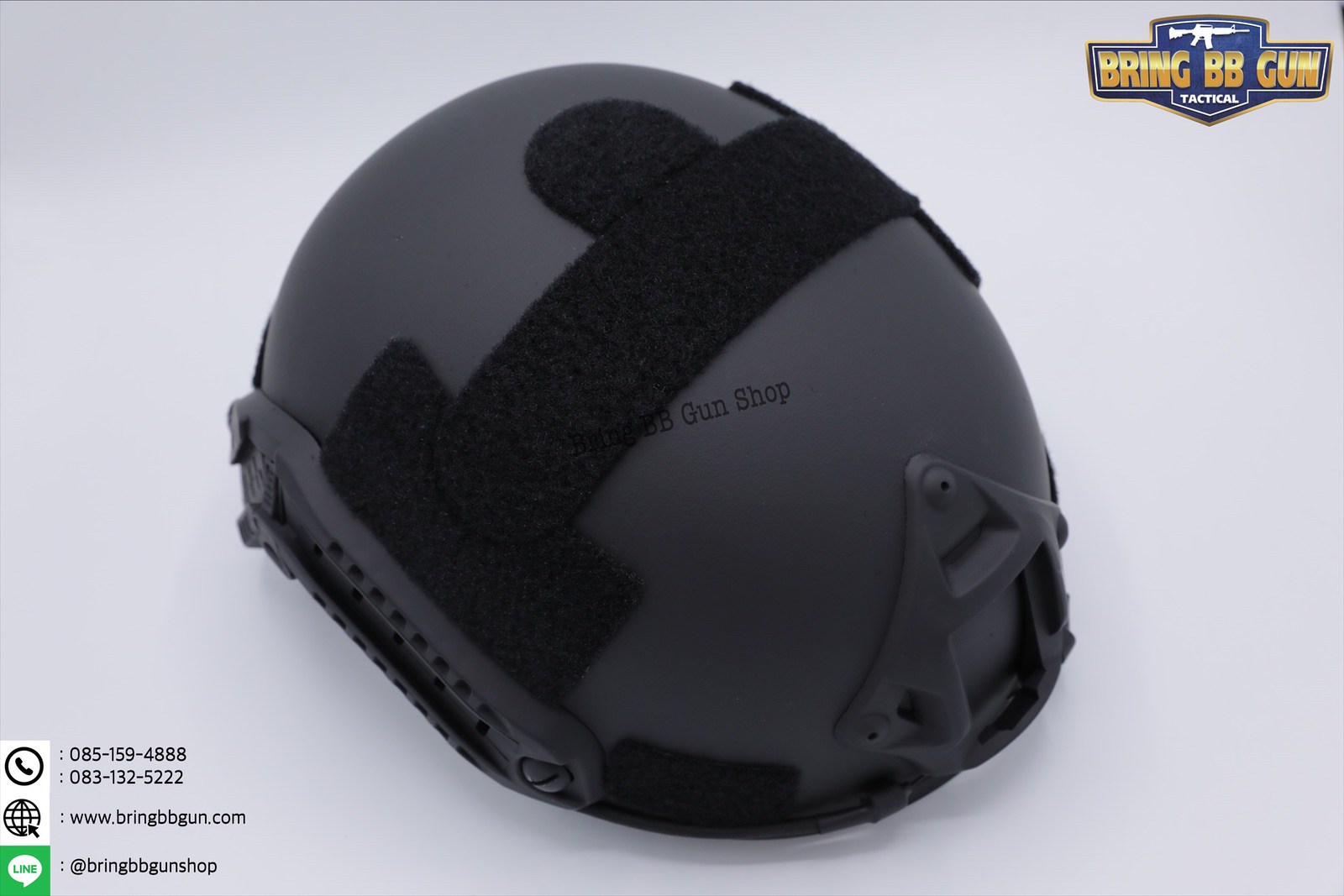 หมวก Fast (หมวกฟาส) (Fast Helmet MH type) รุ่น Strandard Version No holes