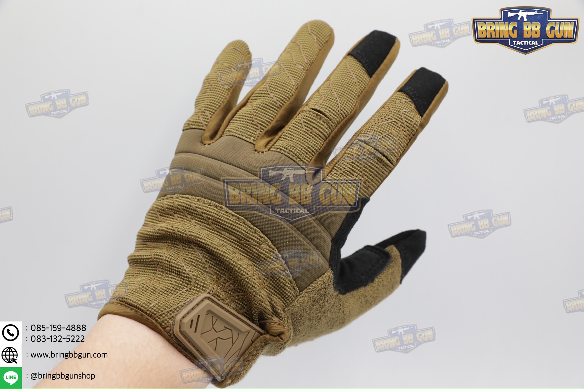ถุงมือเต็มนิ้ว Tactical Glove (ทรง 5.11) (Competition Shooting 2.0 Glove)