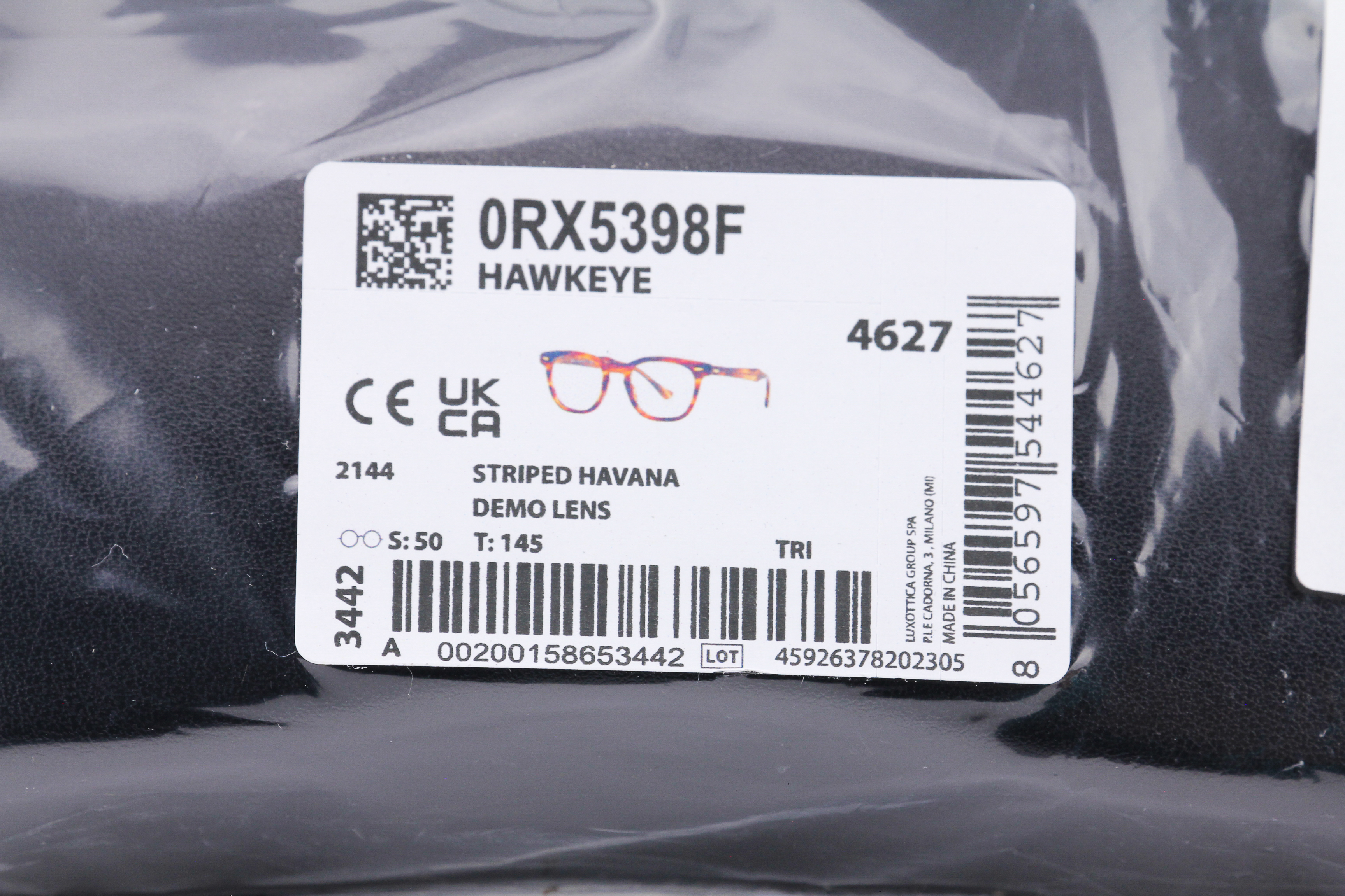 RayBan Hawkeye RX5398F 2144