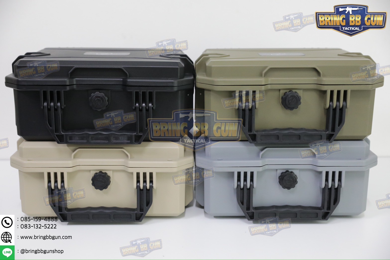 กล่องปืนสั้น Plasma Case รุ่น P02 (SW0613) (เคสกันกระแทรก Plasma)