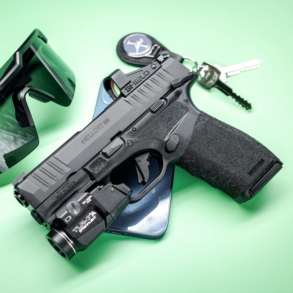 Hellcat 9mm subcompac ปลายเกลียว OR (ปืนสวัสดิการครับ จะสั่งซื้อรบกวนติดต่อร้าน ห้ามกดเล่น)