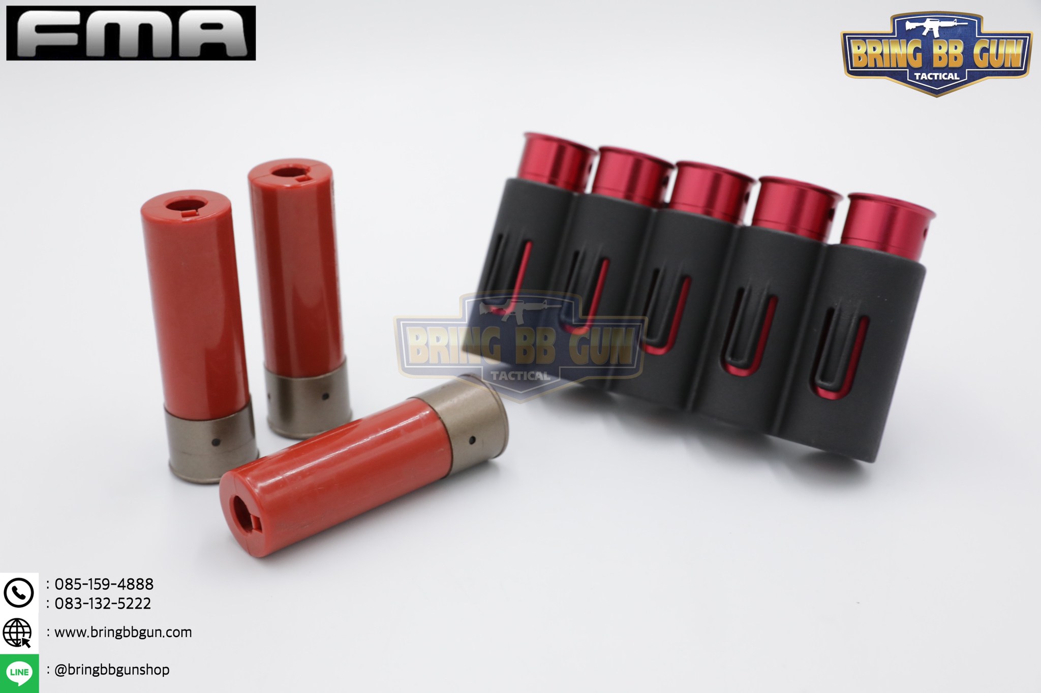 แผงกระสุนลูกซองแบบติดราง ยี่ห้อ FMA (FMA SH-5 Shell Holder)