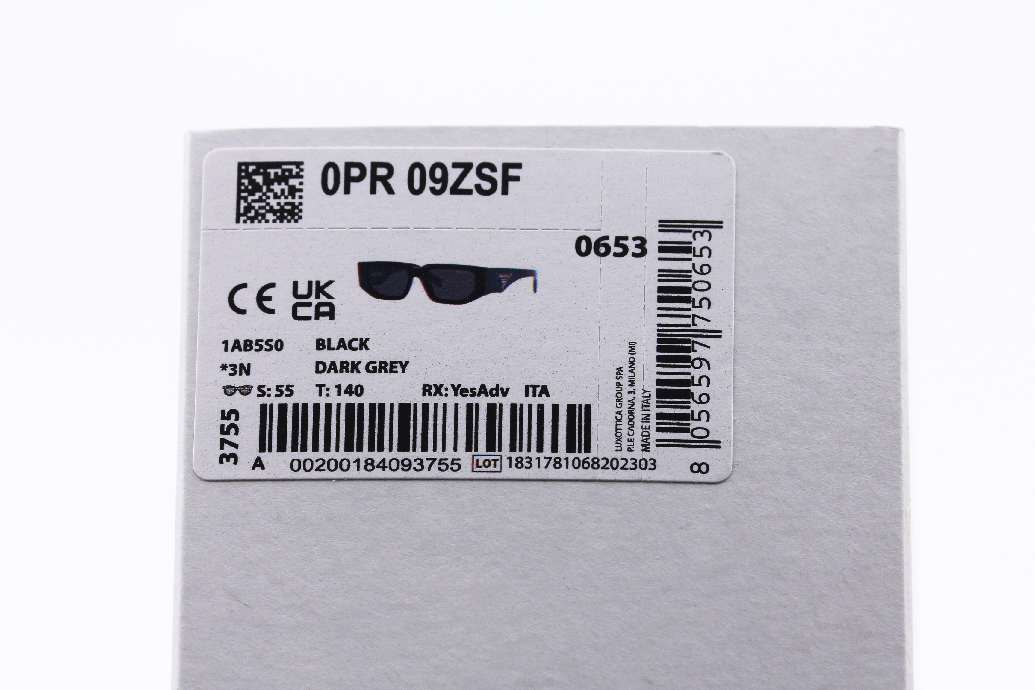 Prada PR09ZSF 1AB5S0