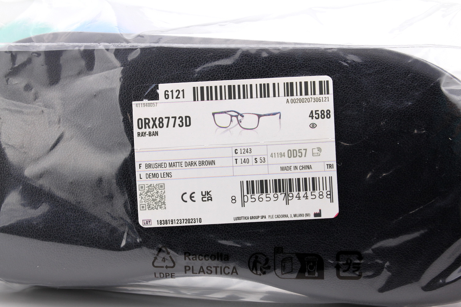 RayBan RX8773D 1243 Titanium