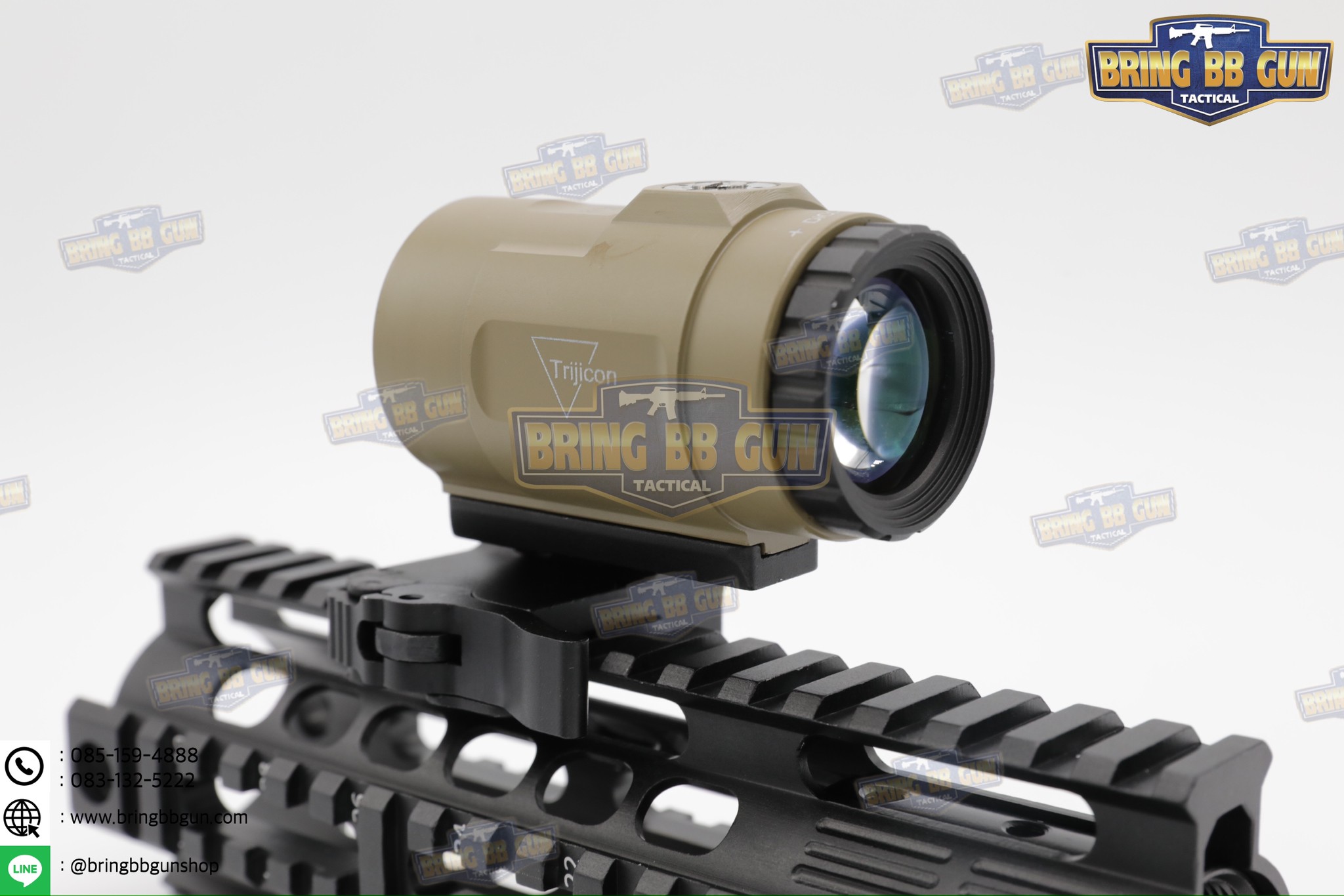 ซูมหลังดอท ทรง Trijicon (Trijicon 3x Magnifier for MRO HD)