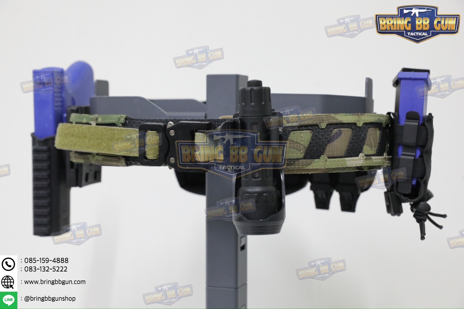 เข็มขัดแม่เหล็กยุทธวิธี Magnetic Battle Belt (เข็มขัด Tactical ทรง Magnetic Battle Belt) (เข็มขัด2ชั้น) (Magnetic Battle Belt) (Tactical Belt) (Agilite)