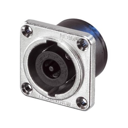 Neutrik แจ๊ค SPEAKON NL8MPR ติดแท่นตัวเหลี่ยม 8P