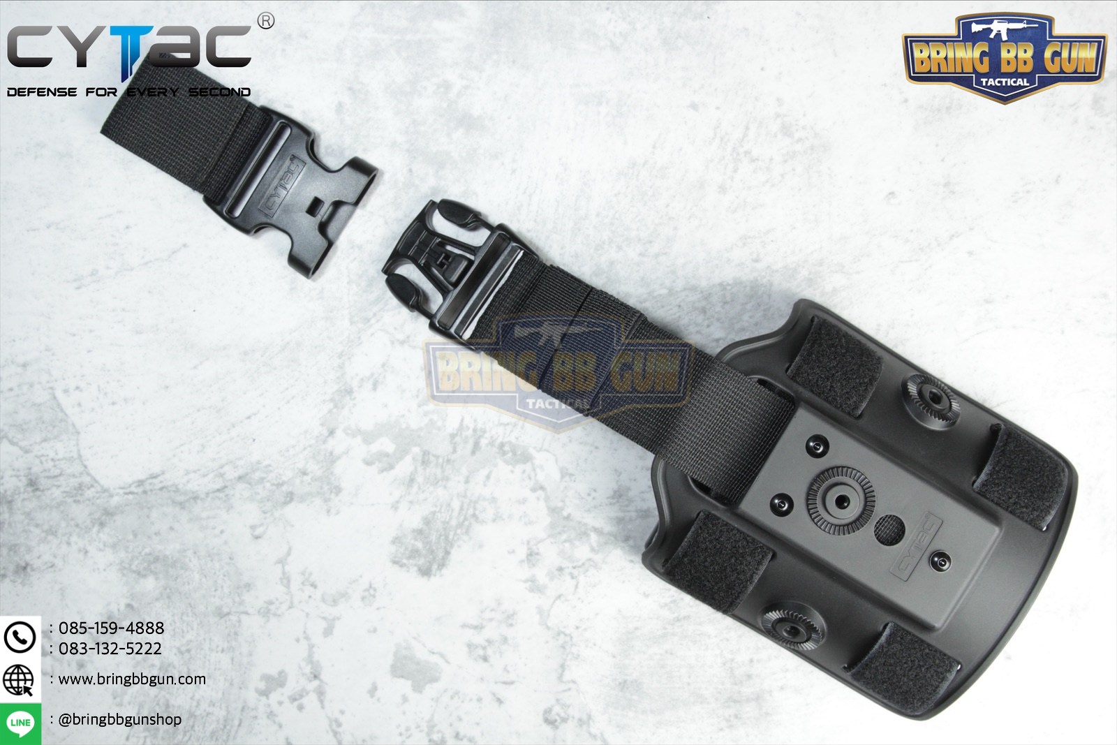 เพลทรัดต้นขา Cytac (Cytac Drop Leg Platform)