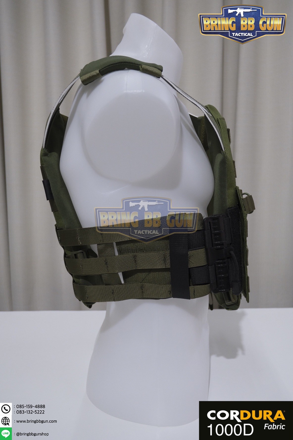 เสื้อเวส รุ่นJPC ปลดไว เนื้อผ้า 1000D (Quick Release JPC Set)