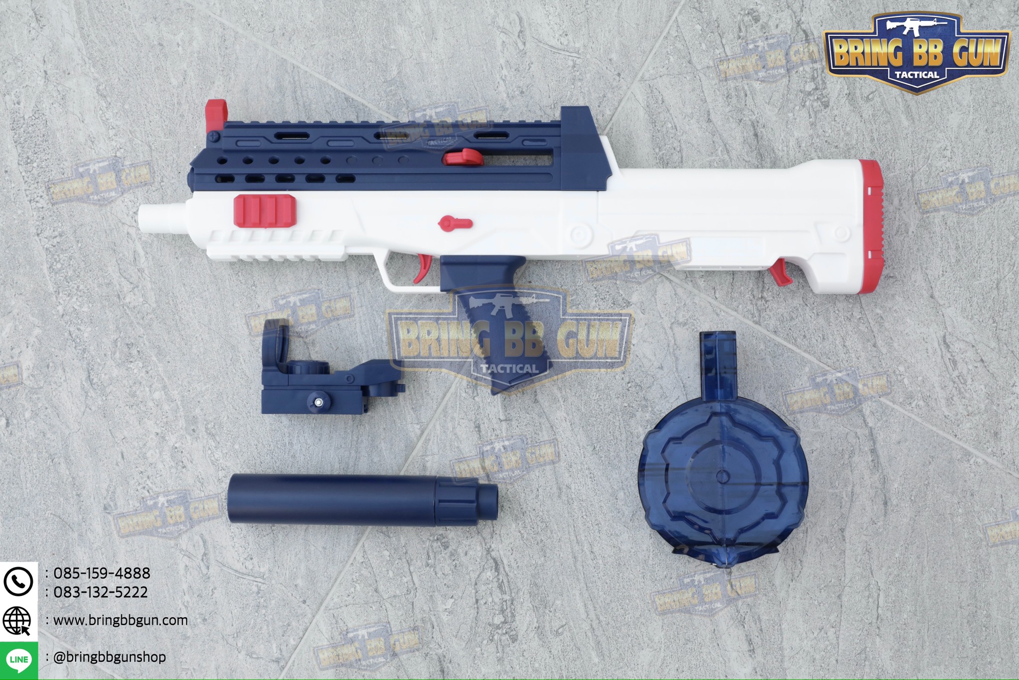 ปืนฉีดน้ำไฟฟ้า รุ่น QBZ (Type 95) (ปืนฉีดน้ำของเล่น) (ปืนฉีดน้ำอัตโนมัติ) (ยิงได้ต่อเนื่อง)