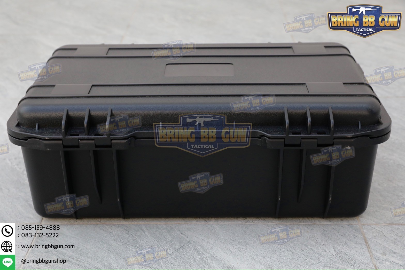 เคสกันกระแทรก B8422 (กล่องปืนสั้น B8422) (กล่องกันกระแทก) (เคสกันกระแทก) (เคสปืนสั้น) (Lockable Pistol Case) (Light Weight Case)
