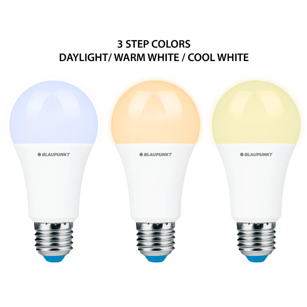 LED BULB LUNAR SERIES 12W หลอดไฟแอลอีดี 3 แสง BLAUPUNKT LED BULB LUNAR SERIES 3STEP COLARS