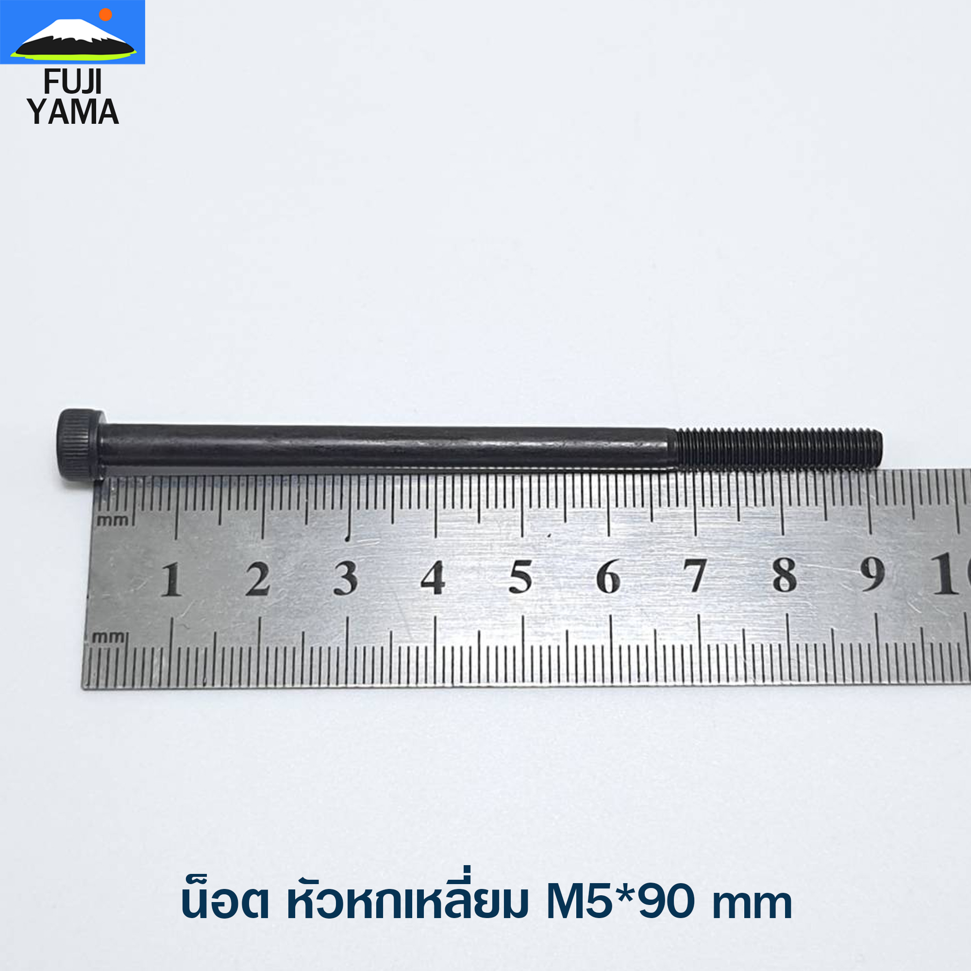น็อต หัวหกเหลี่ยม M5*90 mm