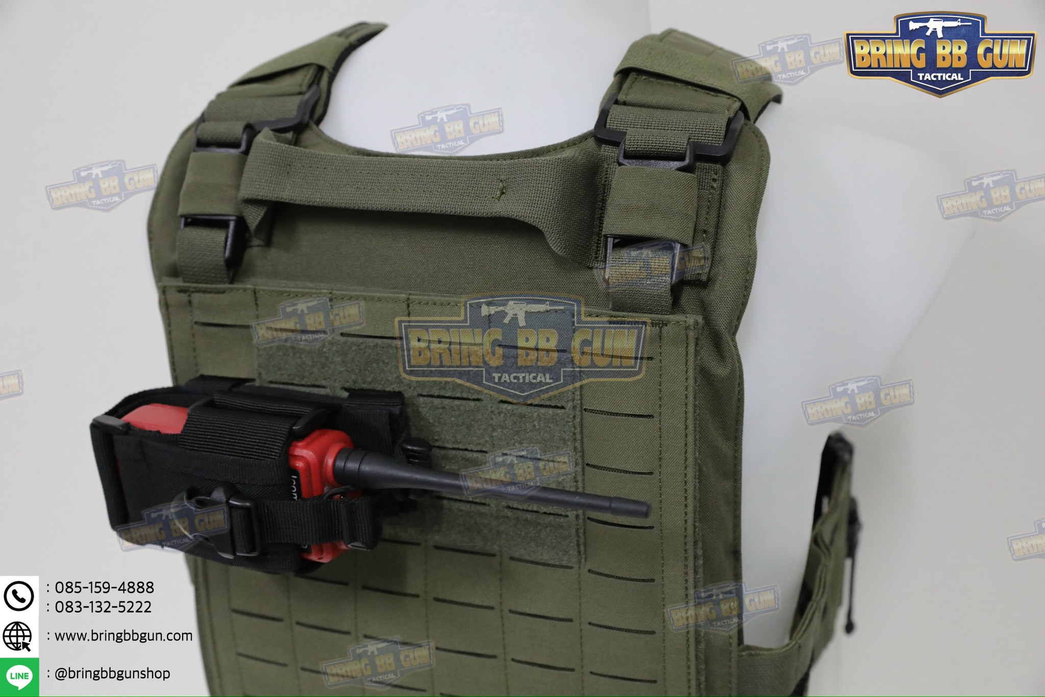 ซองวิทยุสื่อสารแบบผ้า Universal (ซองวิทยุสื่อสารแบบผ้า ปรับใส่ได้ทุกรุ่น) (Radio Holster)