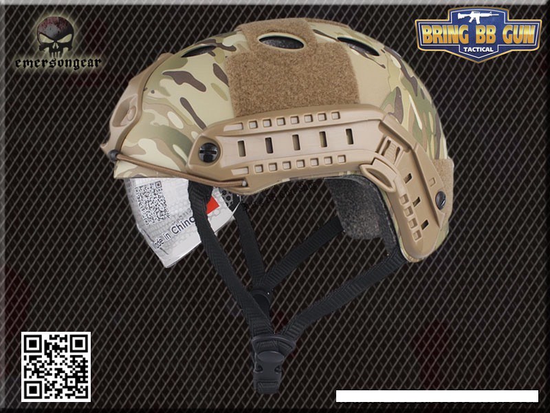 หมวกฟาส ยี่ห้อ Emerson รุ่นเลนส์กระจก (Fast Helmet PJ Type)