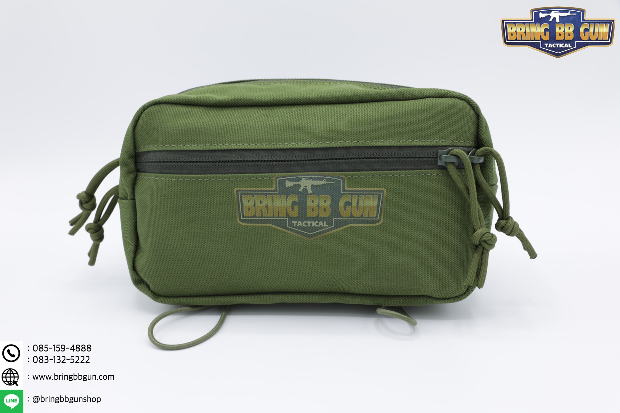 กระเป๋าจิงโจ้ติดเสื้อเวส ทรงสีเหลี่ยม (Drop Pouch) (Lower Accessories Pouch)