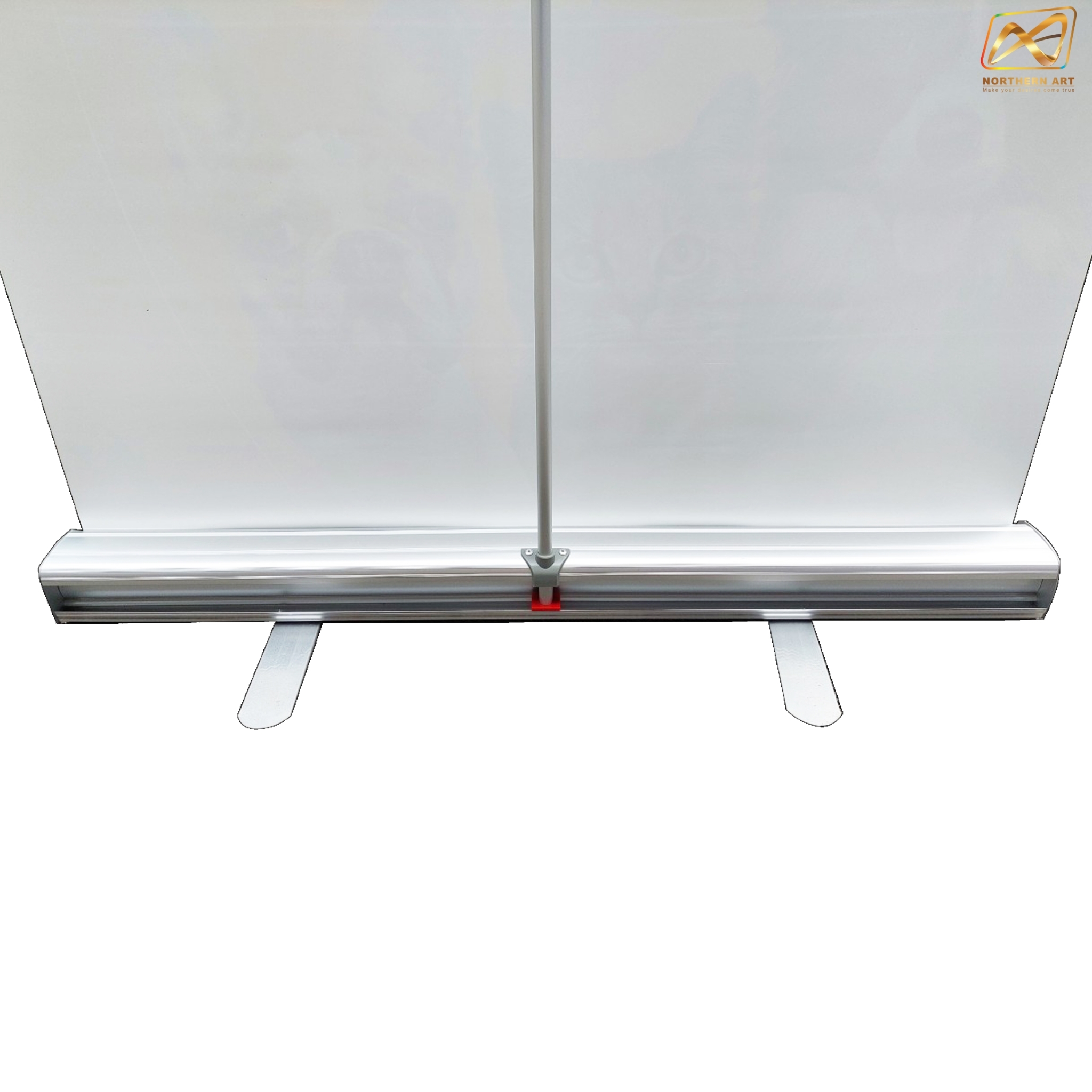 ROLL UP โรลอัพ รุ่น A PLUS ขนาด 120x200 ซม.1 หน้า โครงสร้างอะลูมิเนียมอย่างดี แข็งแรง ทนทาน ม้วนเก็บได้ พกพาสะดวก