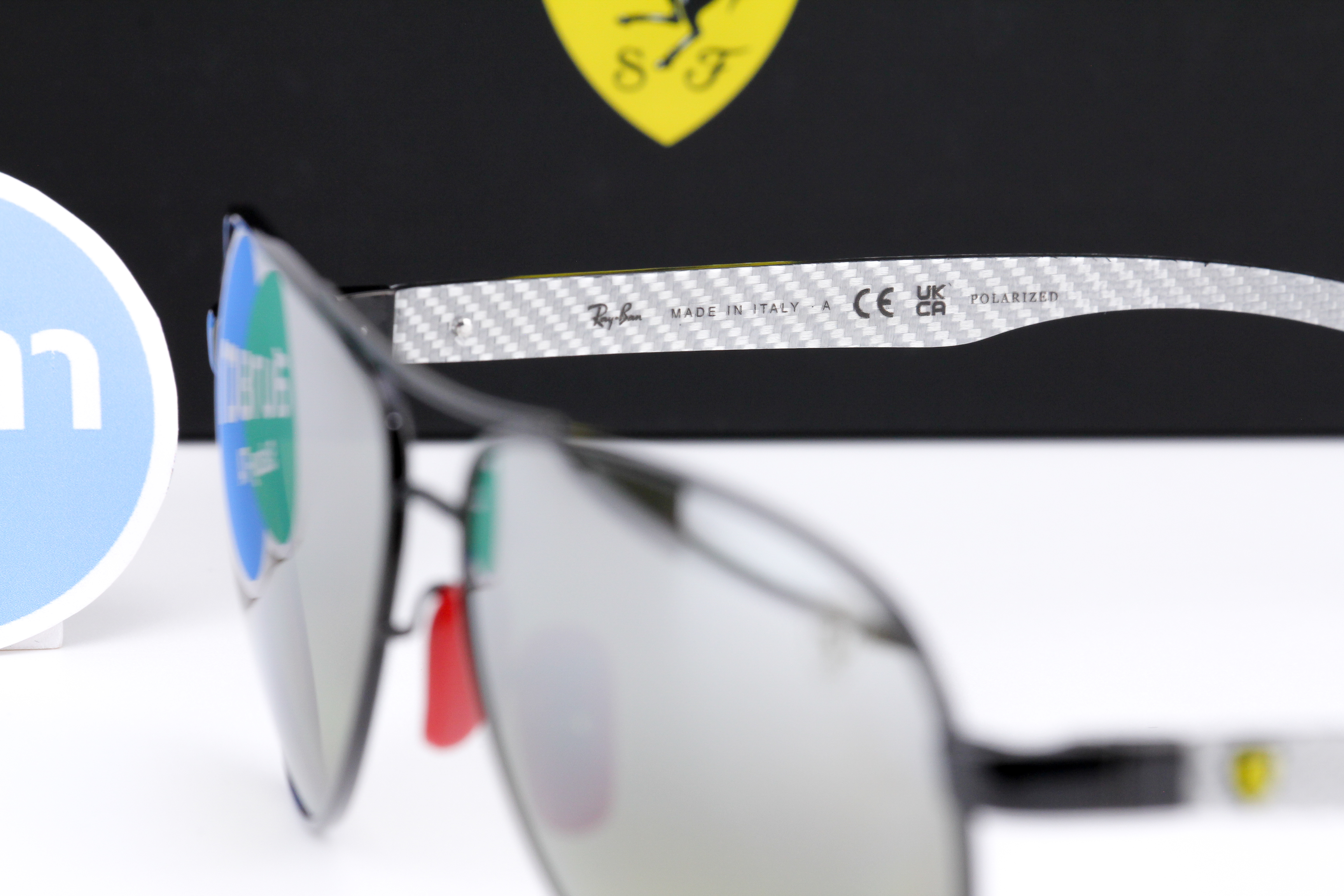 RayBan Ferrari Collection RB8331M F0095J Polarized Lens