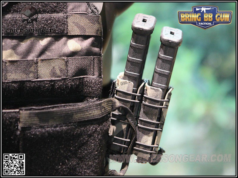 G-Code Style Magazine Pouch (5.56) ยี่ห้อ Emerson (EmersonGear G-code Style5.56mm Tactical MAGPouch)