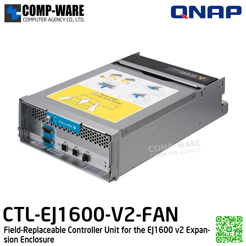 QNAP Controller FRU CTL-EJ1600-V2-FAN (3Y Warranty) - Spare Part