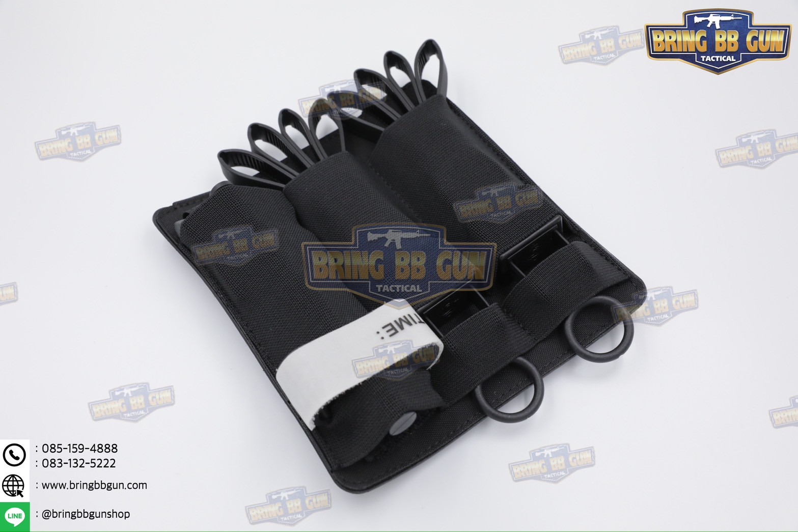 เพ้าเก็บ Cable Ties/สายTQ ติดหลังเสื้อเวส (Plastic Cable Ties Fastener)