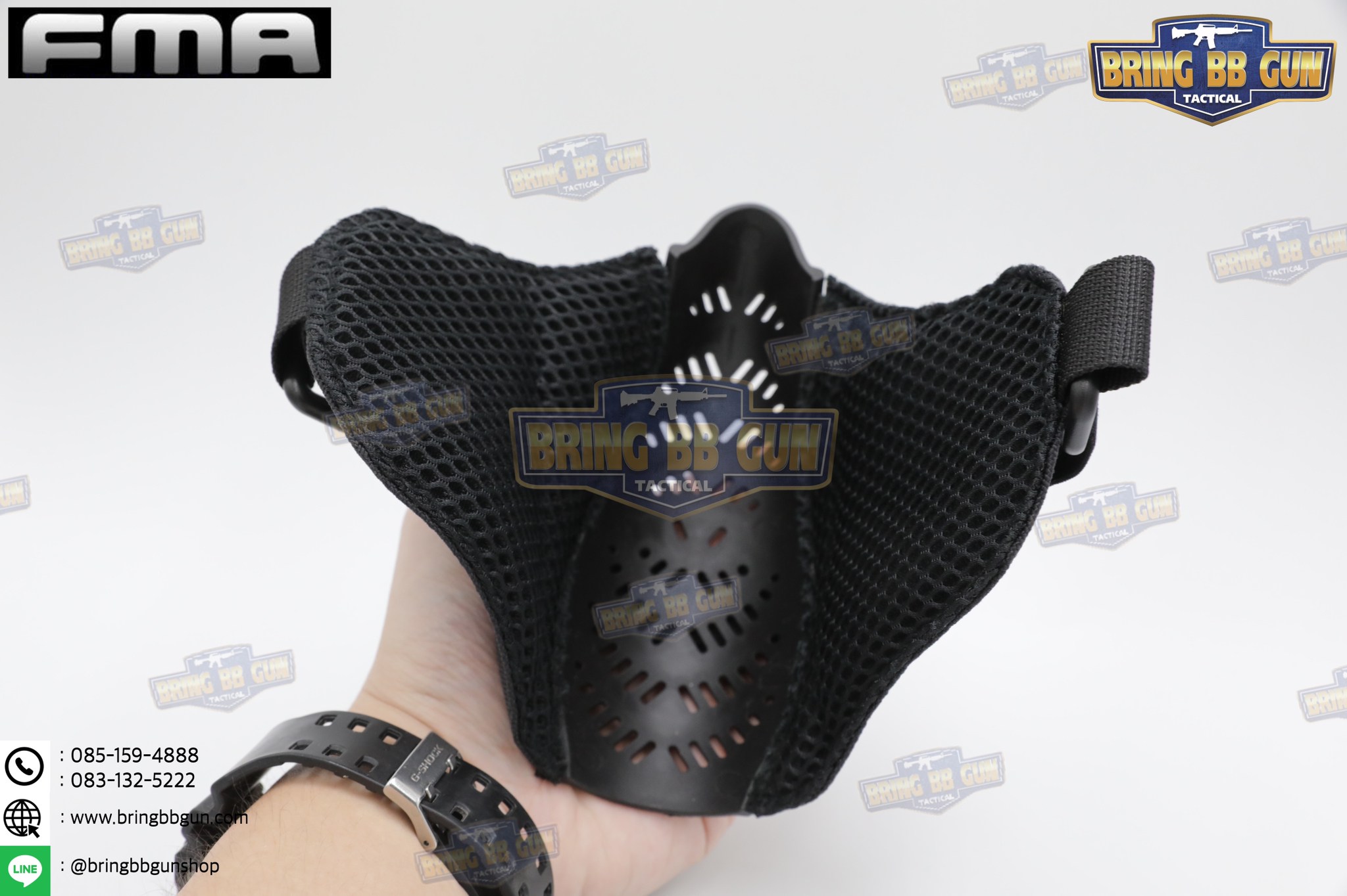 หน้ากากตะแกรงครึ่งหน้า ยี่ห้อ FMA