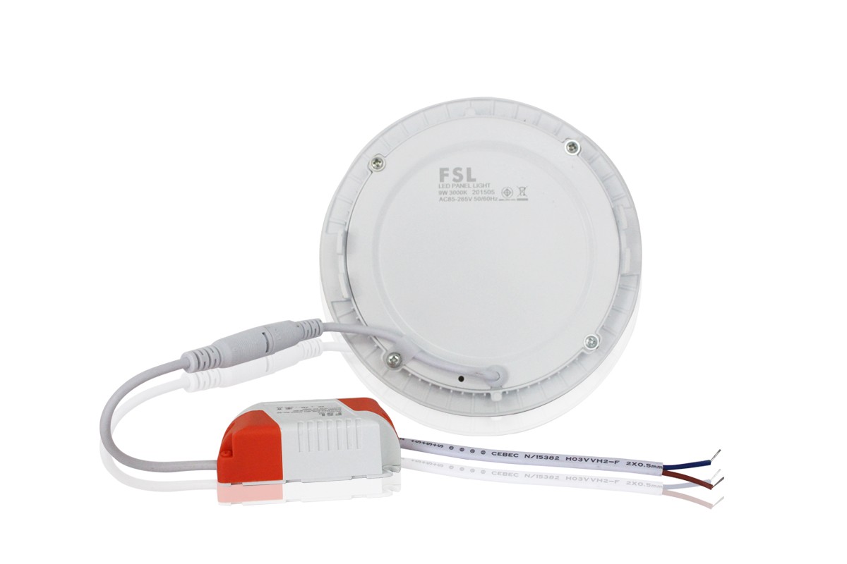 โคมฝังกลม FSL-PN-4-9W (CIRCLE) แสงขาวและวอร์มไวท์