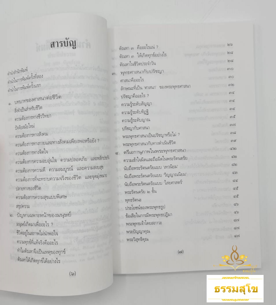 ประทีปธรรม : บทศึกษาธรรมะด้วยปัญญา นำไปใช้ปฏิบัติได้ทันที