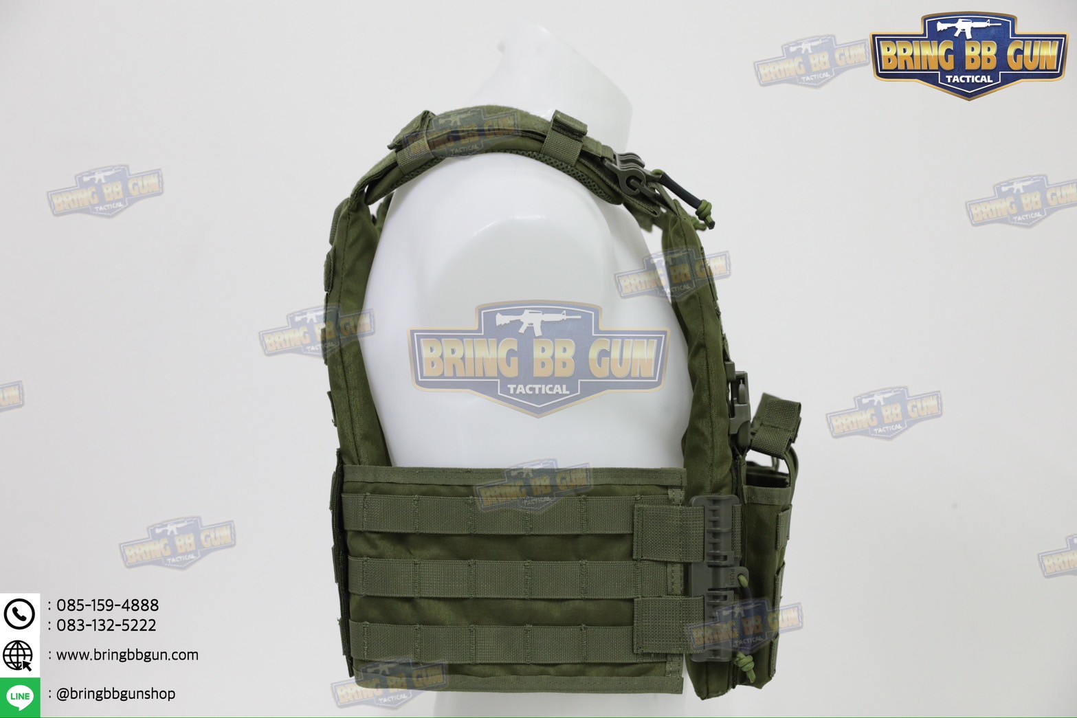 เสื้อเวส รุ่น 6094QRC (ปลดไว) (เวส6094 ปลดไว4จุด)(QRC Ver.2)