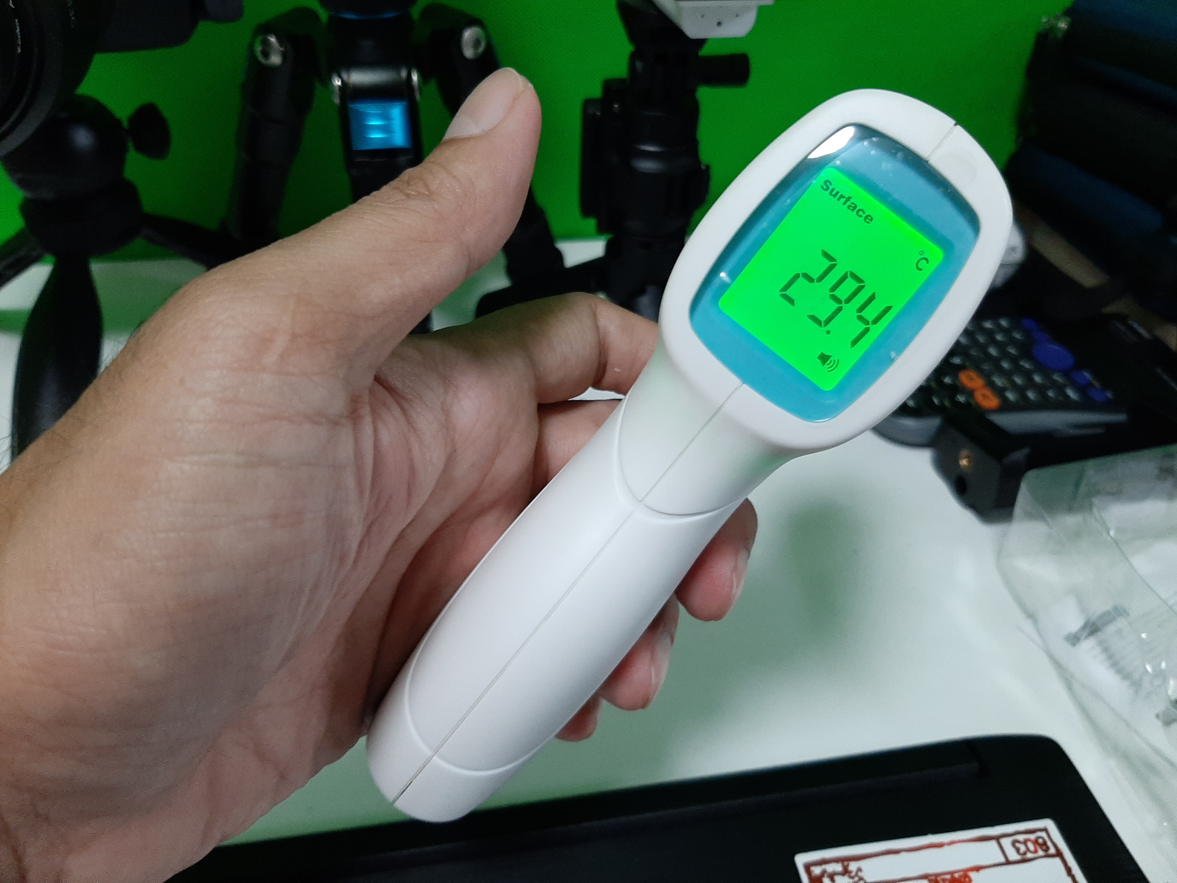 คัดกรอง COVID19 วัดไข้ อินฟาเรด