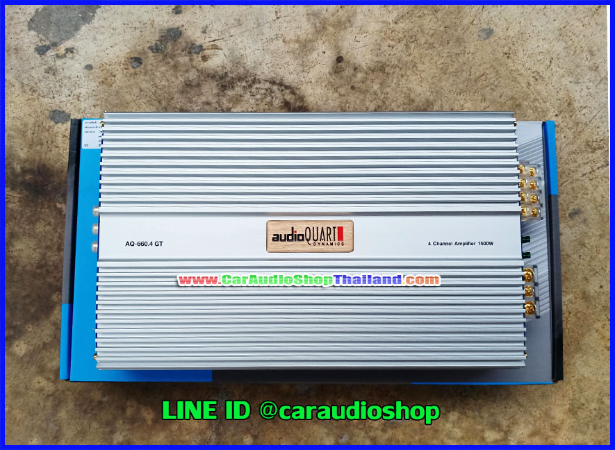 แอมป์ 4 CH AUDIO QUART 660.4 GT