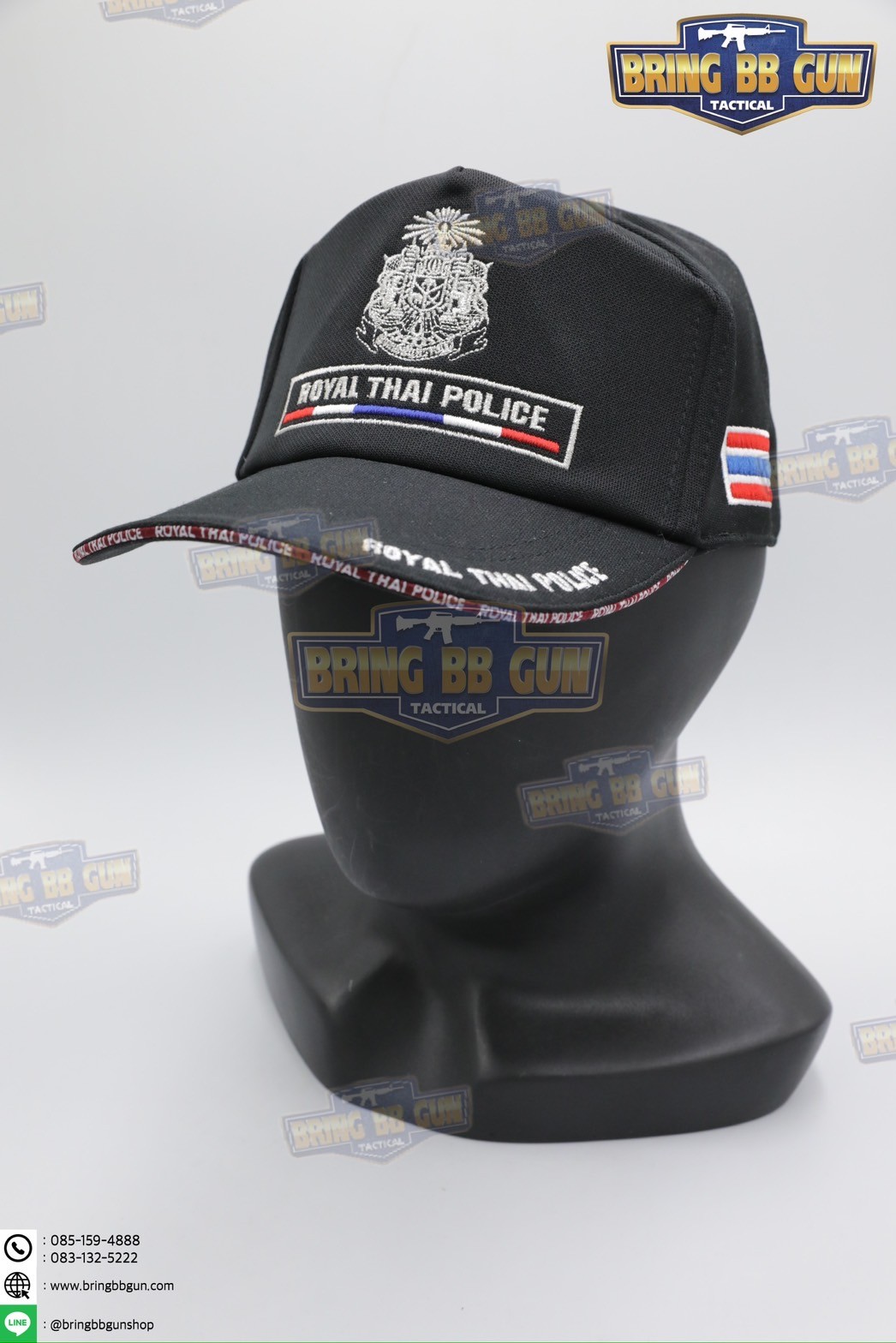 หมวกแก๊ปปักลายหน่วยงานต่าง เกรดพรีเมี่ยม (Version 1) Cap