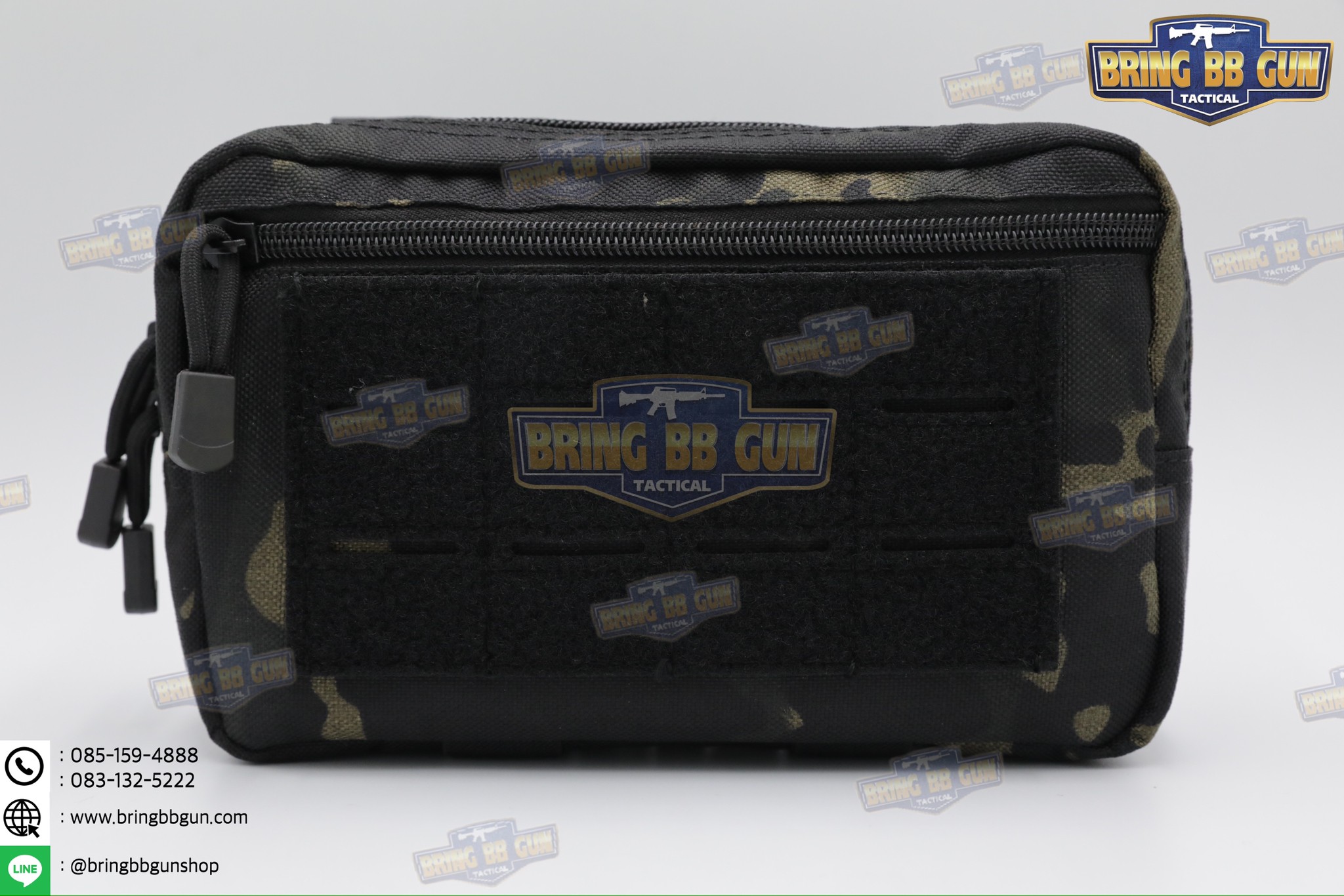 กระเป๋าอเนกประสงค์ B20 (กระเป๋าอเนกประสงค์ร้อยเข็มขัด) (กระเป๋าอเนกประสงค์ EDC) (กระเป๋า EDC) (กระเป๋าสี่เหลี่ยม) (ระบบติดเข็มขัดแบบ Molle) (Plug-in Debris Waist Bag)