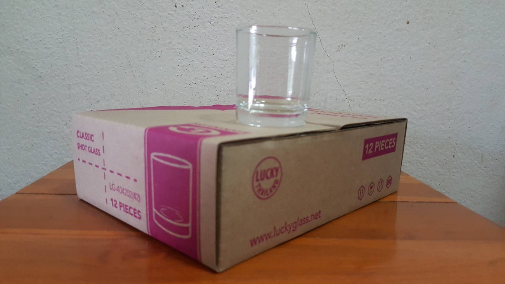 แก้วชอต 60 มล. (2oz.) 12 ใบ