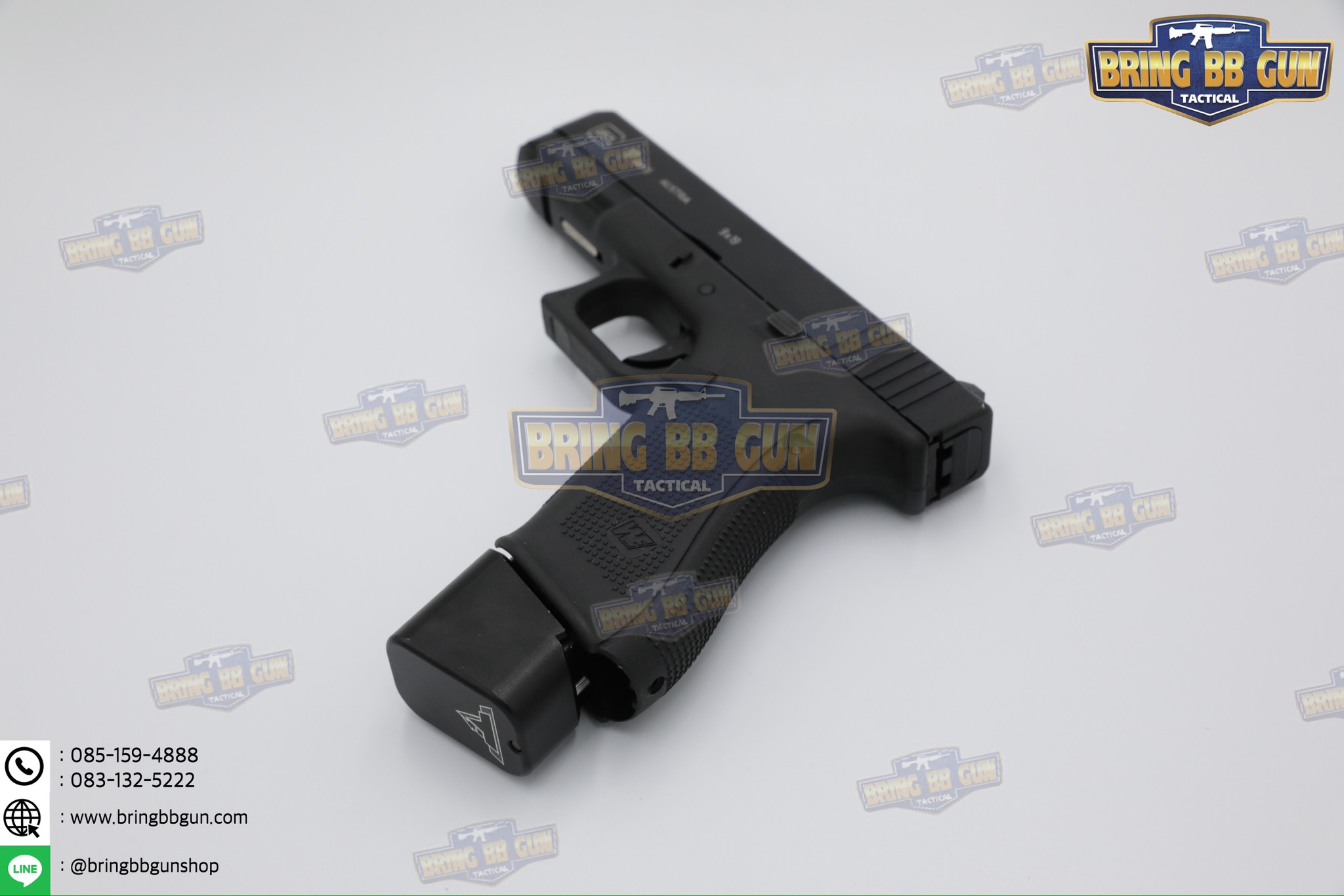 ส้นแม็กกระซีนGlock +5 ทรง Taran Tactical สำหรับปืน Glock 17/18/19 Gen1-5