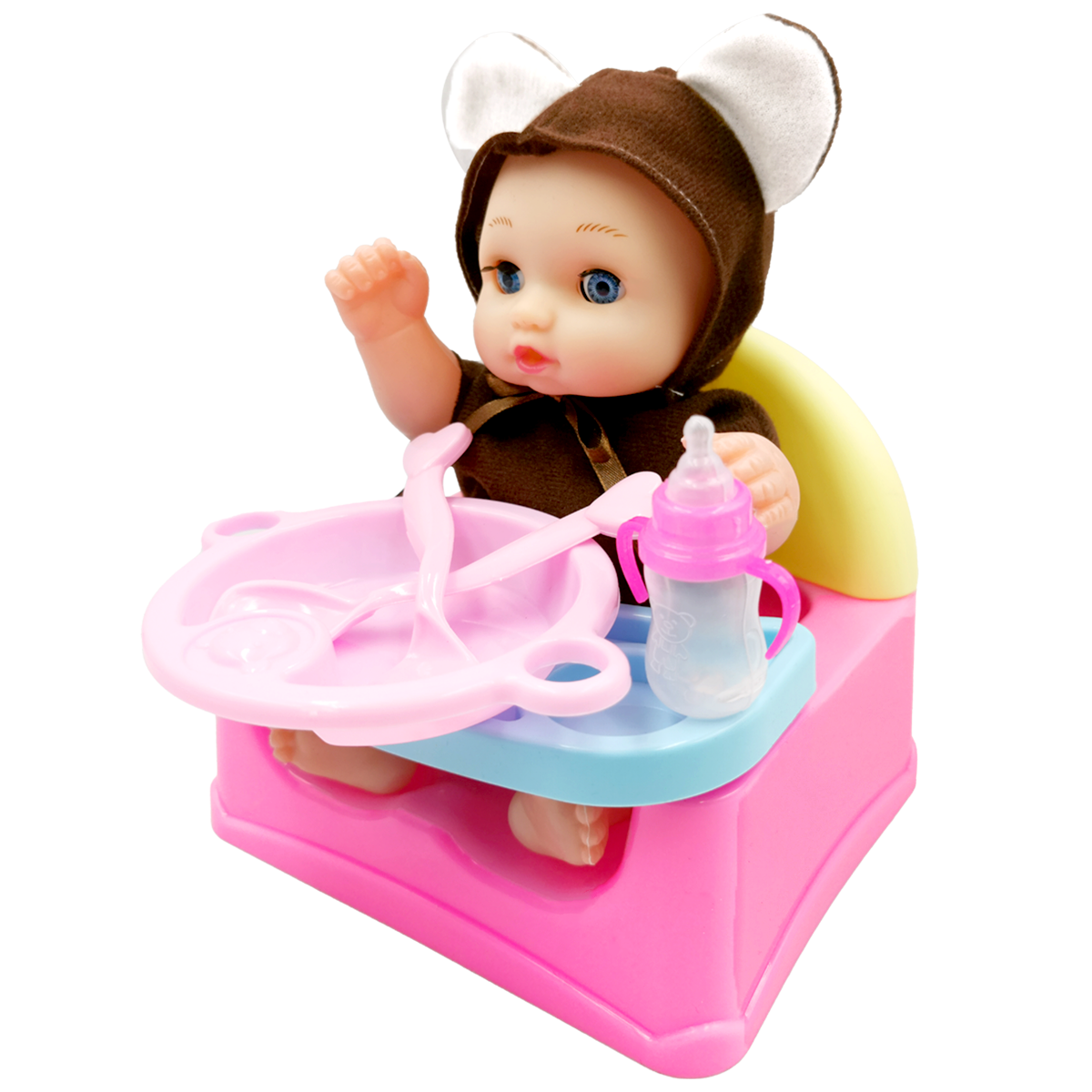 เซตเบบี๋อิ่มสุขคละแบบ ของเล่นจำลอง ของเล่นเด็กสุดน่ารัก T001-CE124843B0 - 6267993423740