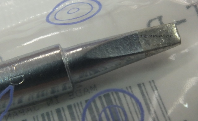 ปลายหัวแร้ง HAKKO 980 TBD (ปลายแบนไขควง)สำหรับหัวแร้ง HAKKO 980 / 981