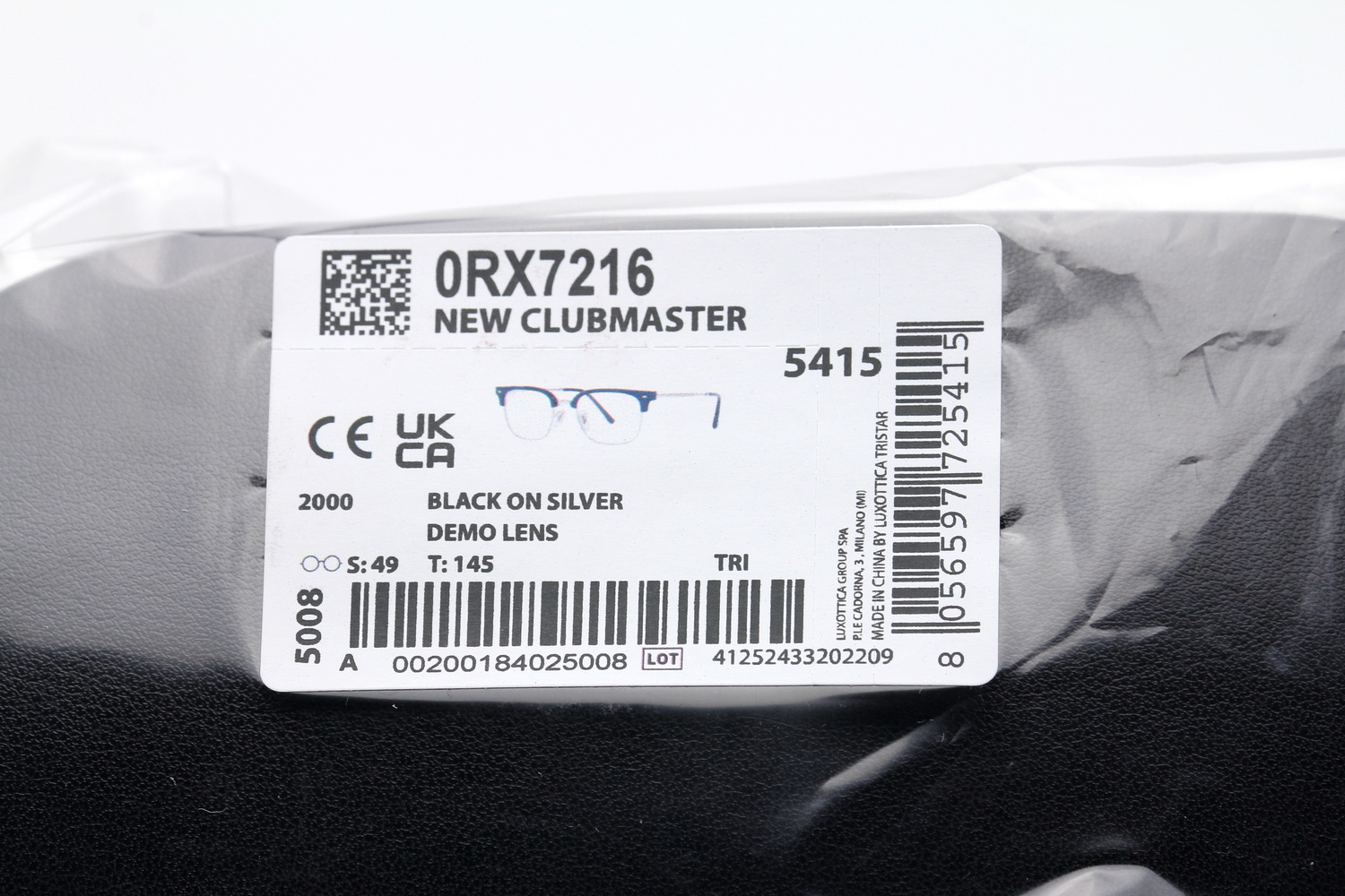 RayBan New Clubmaster RX7216 2000