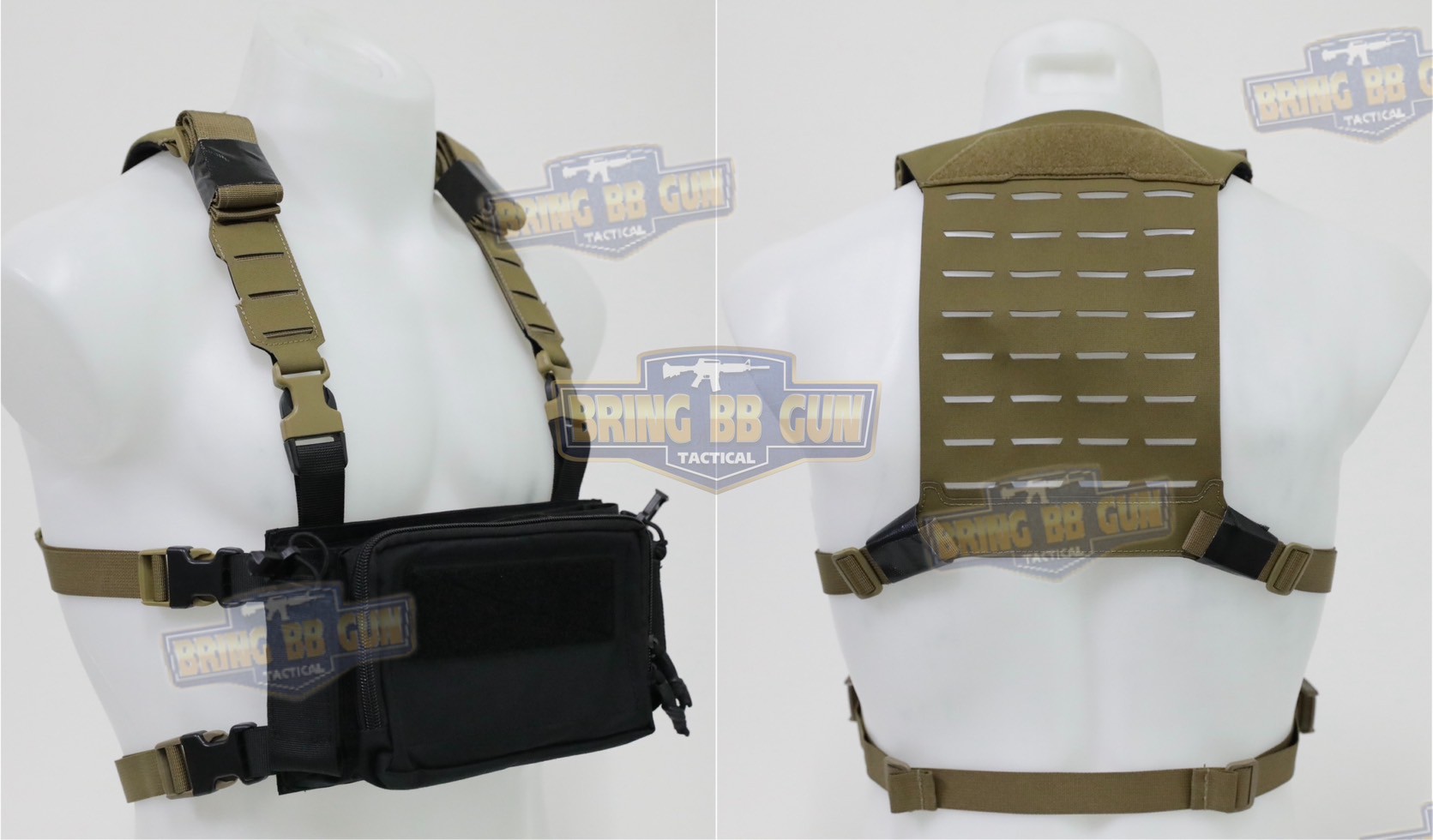 สายโยงบ่า (Chest Rig Harness) (สายโยงบ่าแบบแต่ง)
