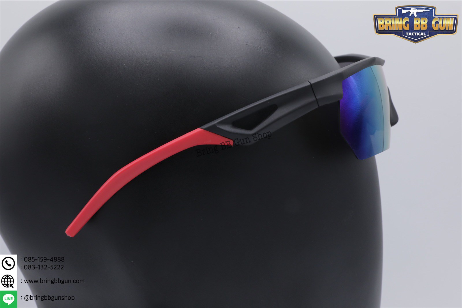 แว่นกันแดด เลนส์ Polarized (เลนส์โพลาไรซ์) รุ่น ทรงสปอร์ต