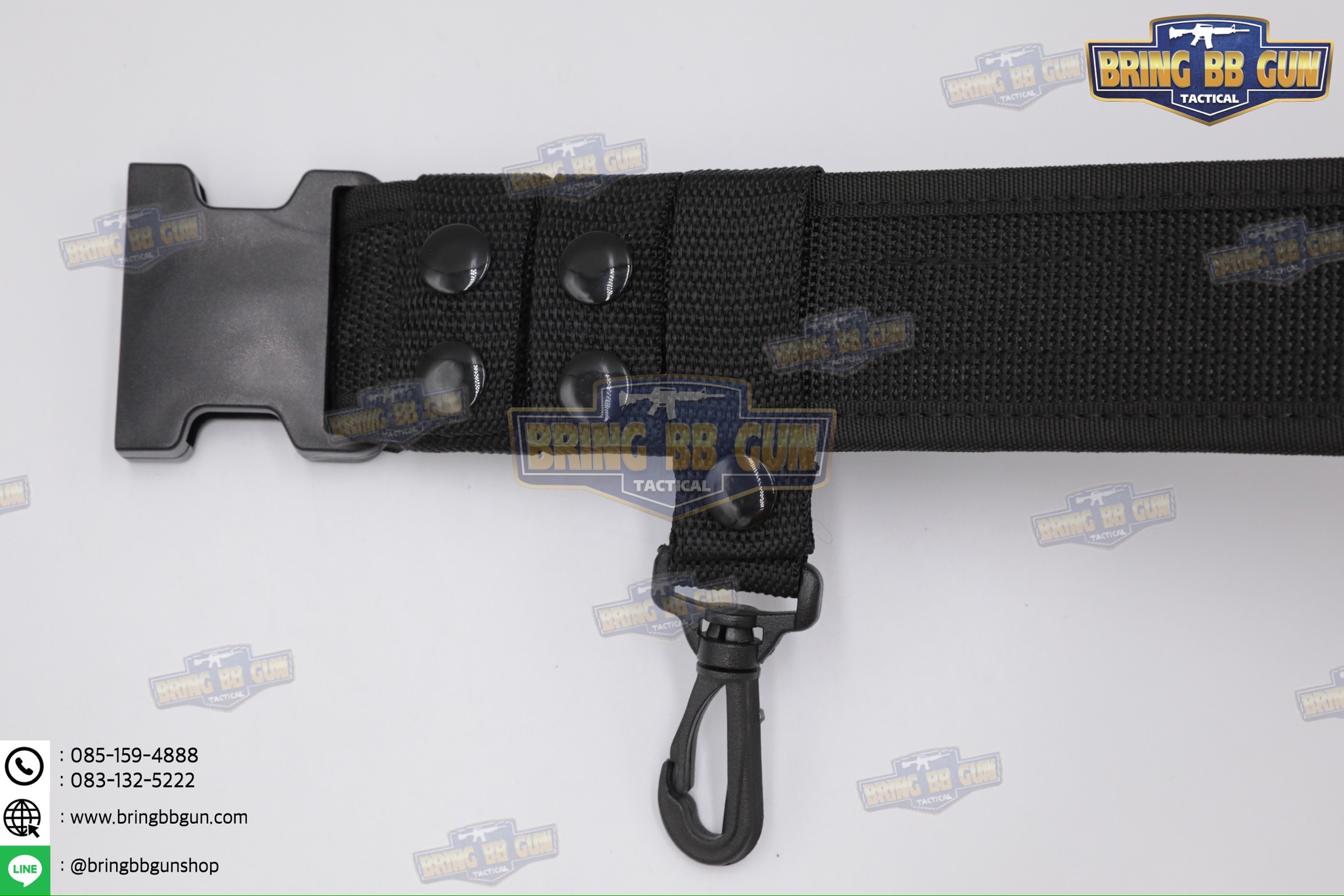 เข็มขัดตำรวจสายถัก หัวก้ามปู (เข็มขัด 191 (1.5 นิ้ว) + หัวก้ามปู) (เข็มขัด 191 (2 นิ้ว) + หัวก้ามปู) (เข็มขัดผ้าตำรวจ) (เข็มขัดสนามใส่อุปกรณ์) (เข็มขัดยุทธวิธี) (Tactical Belt) (กระดุมสายรัดเข็มขัดสนาม) (เป๊กเข็มขัด) (ปลอกเข็มขัดสนามแบบกระดุม) (ตราโลห์ตำร