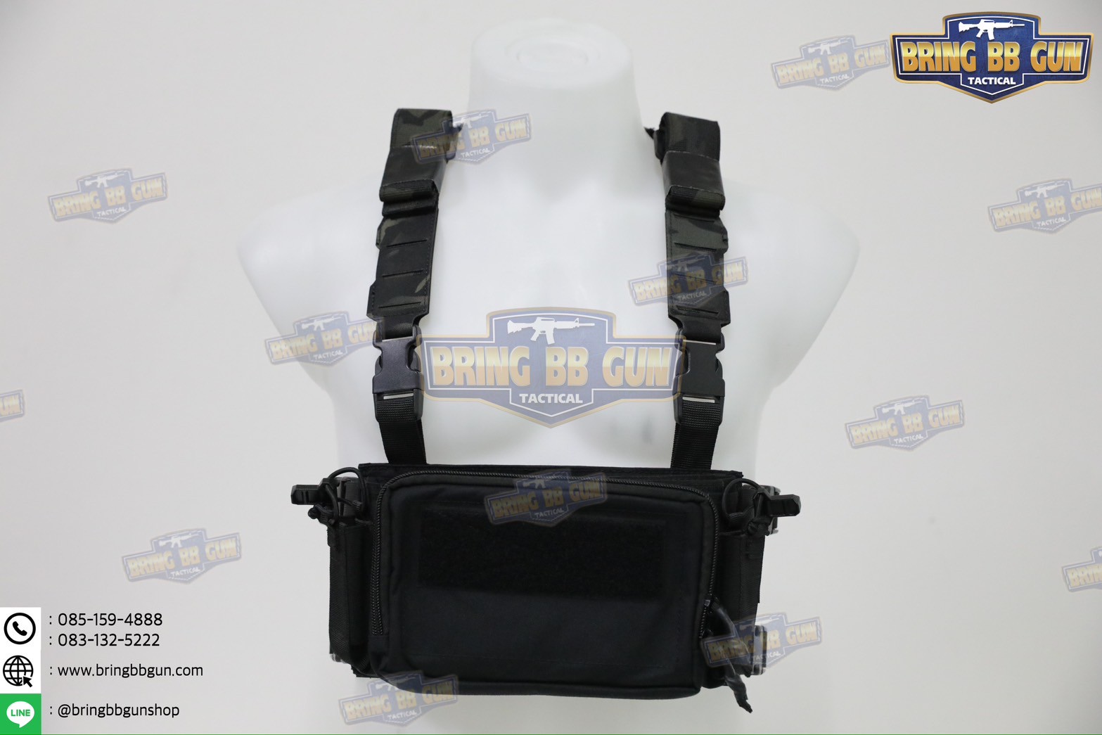 สายโยงบ่า (Chest Rig Harness) (สายโยงบ่าแบบแต่ง)