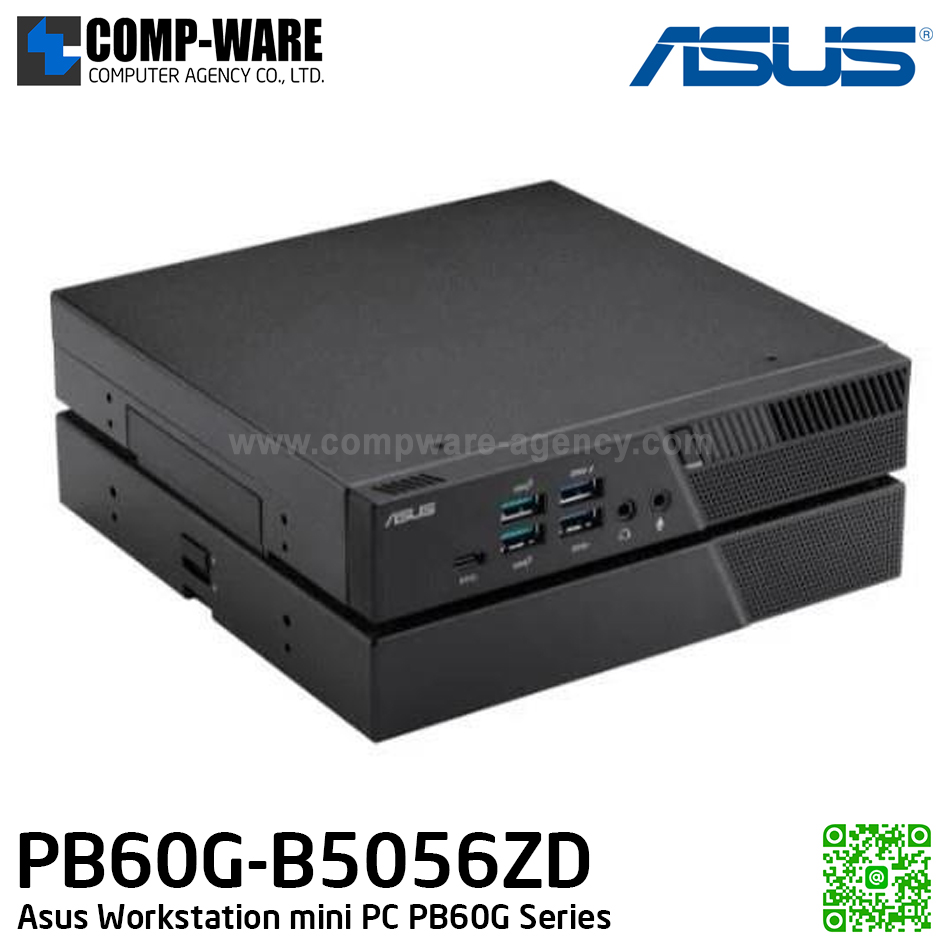 Asus Mini PC PB60G-B5056ZD ,Intel Core i5-8400T ,8GB DDR4 , 256GB SSD+1TB, nVidia Quadro P620, Windows 10 Pro