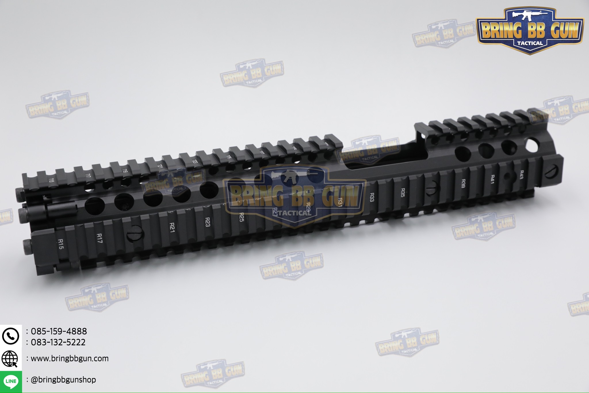 ชุดหน้า ยี่ห้อ Daniel Defense MK18 FSP RIS II รุ่นความยาว 12.5" ระบบราง Picatinny (ราง20mm.) (M4A1 FSP RAIL INTERFACE SYSTEM) (RIS II) (Front Sight Post) (FSP)