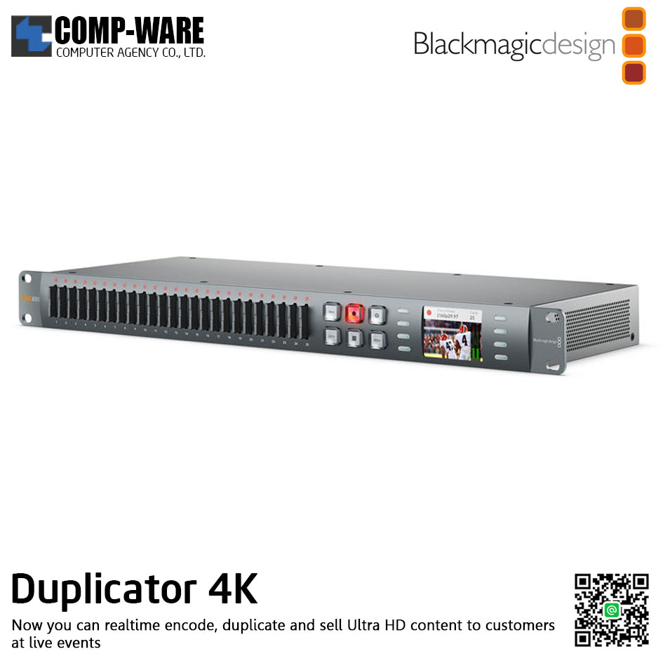 Blackmagic Duplicator 4K - Blackmagic Design