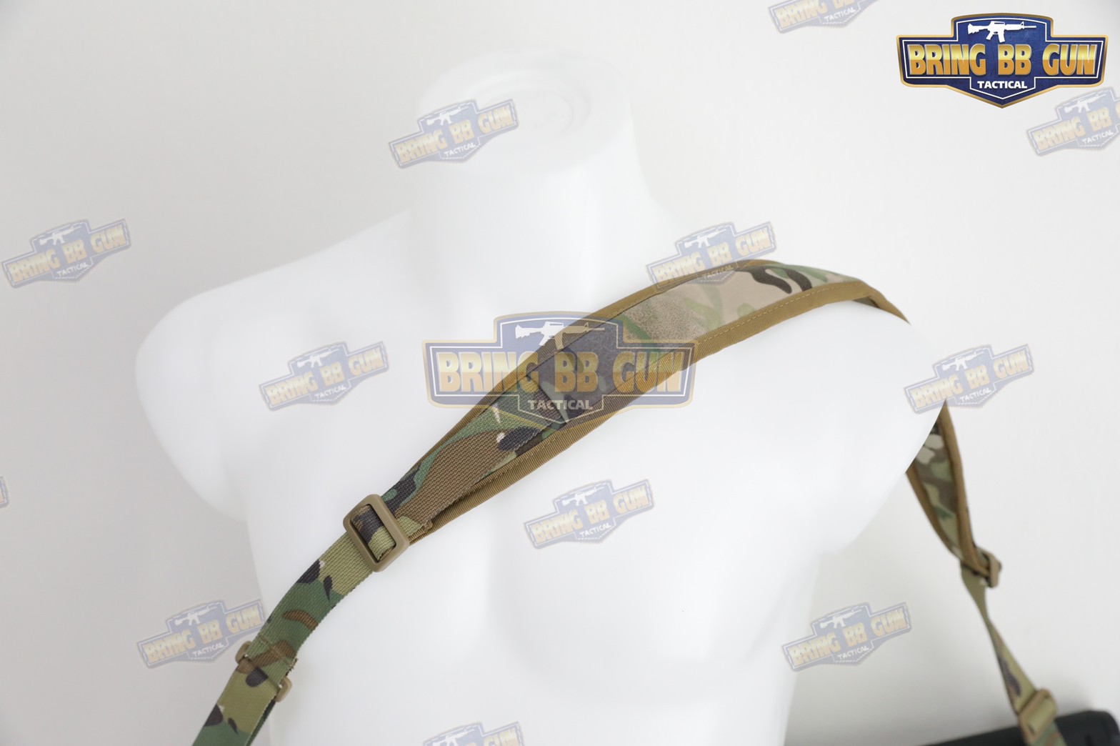 สายสะพายปืน ทรง VTAC (Padded Sling) (Adjustable dual point tactical function rope)